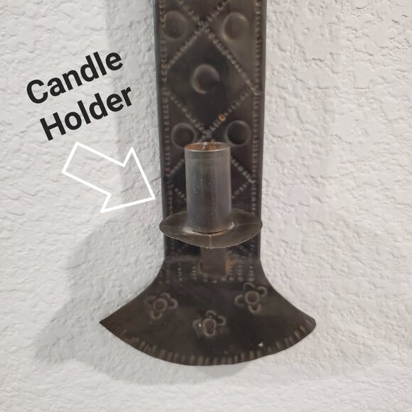 Lightweight Metal Celtic Wall Cross - Picture 5 of 7